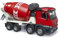 bruder 03655 - MB Arocs Betonmisch LKW - 1:16 Fahrzeuge, Betonmischer, Lastwagen, Transporter, Mischwagen, Baufahrzeug, Spielzeug ab 4 Jahre