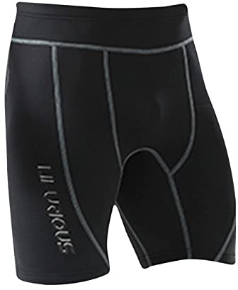 kowaku Pantaloncini in neoprene da uomo da 2 mm, costume da bagno subacqueo da surf subacqueo costume da bagno muta da sub costumi da bagno pantaloni muta, xl