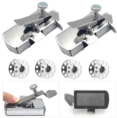 TUIBEIDAMAI magnetische nahtführung für nähmaschine,2 Stücke nahtführung nähmaschine,magnetischer nahtführer,nähmaschinen zubehör,saumhilfe magnetisch Befestigungslehren-Werkzeug nähmaschinen Magnet