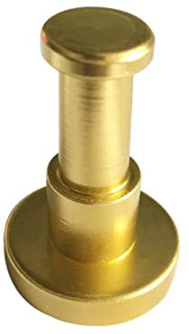 MAGICLULU Gancio Rotondo da Parete in Alluminio Spaziale Oro