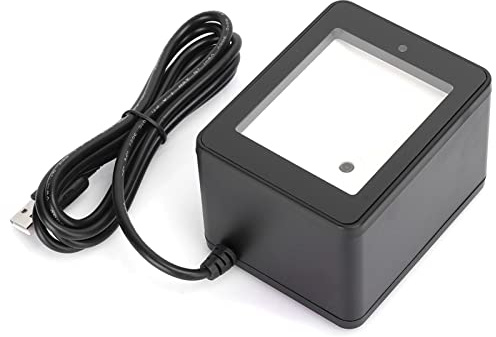 Qr-Code-Scanner, Barcode-Scanner 2D-Barcode-Scanner Desktop-Barcode-Scanner mit QR-Code-Scanplattform für Mobiles Bezahlen Im Supermarkt YHD-9800 (YHD-9800)