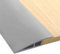 PVC übergangsprofil Selbstklebend, 1m/2m Boden Übergangsleiste übergangsprofil Höhenausgleich, Übergangsleiste Boden, Geeignet für Höhen von 12mm-15mm Übergangsschiene ohne Bohren (Grau, 1m)