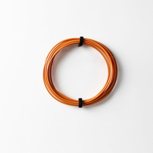 Velites Ersatzseil für Springseil, 3 mm, CrossFit, Orange | Erhält die Leistung bei jeder Sprungrunde, Schnelligkeit und Ausdauer, 3,5 m Länge, einfache Anpassung für jeden Benutzer.