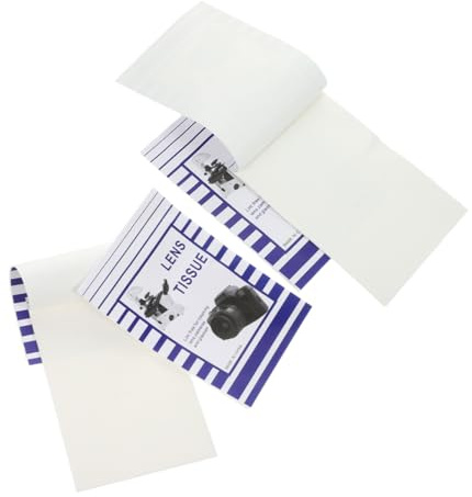 Linsenreinigungspapier 15x10 Cm 200 Stück Papier für Optik