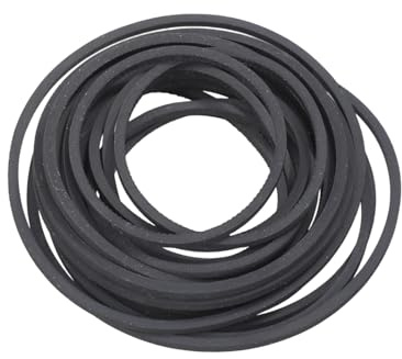 divuukyi Antriebsriemen-Sortiment für Recorder 1,2 mm Breite für Recorder-Wartung, 35–65 mm Falz, 20 Stück