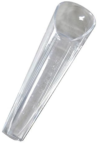 Warmhm Yeast Measuring Cups and Weighing Cups Set of 3 Plastic Baking Scale Sealing Clip Kitchen Gadget for Dry Yeast Measuring