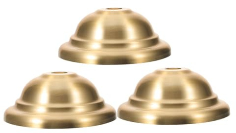 GETAJGHSD 3pièces Douille De Lampe Vintage Embout Décoratif Métal Support De Culot Pour Plafonnier Accessoires Éclairage Pour Salon Et Salle à Manger
