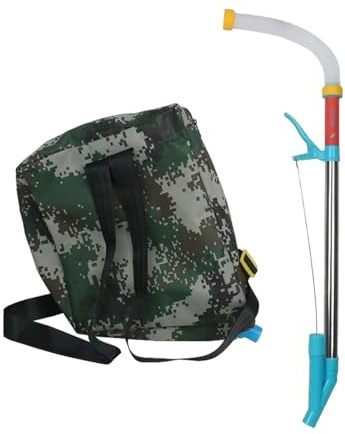 HouseVibe Spruzzatore manuale per fertilizzante con tracolla regolabile Strumento di semina da giardino in acciaio inossidabile Spandiconcime per mais Verdure Alberi da frutto