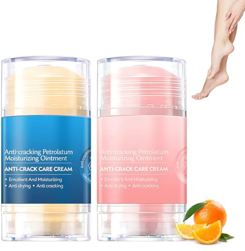 2Pcs Crema Urea,Crema Piedi Arricchita Riparatrice per Pelle Screpolata,dratazione Profonda per Piedi,Mani, Talloni,Unghie e Ginocchia più Morbidi e Lisci,Ammorbidisce Pelle Secca
