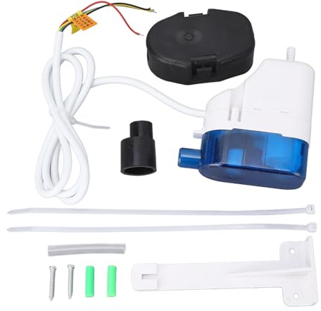 Fdit Bomba de Drenaje de Aire Acondicionado, Bomba de Elevación de Agua de Condensado Completamente Automático para una Unidad de CA Montada en la Pared de 1 a 3p 100 a 230V 10m