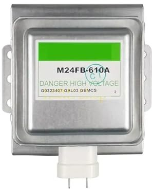 Magnetrón de microondas L8RE M24FB-610A, emisor de microondas con textura metálica