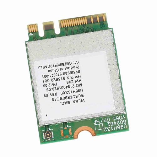 MENDUNER Carte Réseau sans Fil AC 433 Mbps, RTL8821CE M.2 NGFF WiFi avec Bluetooth 4.2 pour Ordinateur de Bureau, Probook 430/440/450/455/470/640 G4 G5, 10/8/7