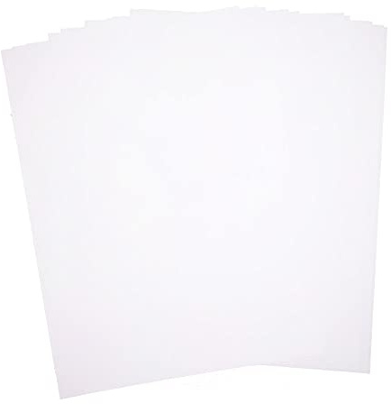 50 Einlegeblätter – 120 g/m² weiß – Einleger für Faltkarten – ideal zum Drucken – passend für Einladungen, Hochzeit, Geburtstag und Grußkarten (50, B6)