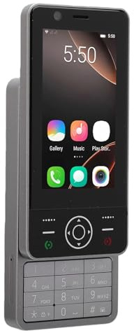 XUMIUZIY Smartphone 4G débloqué avec écran Tactile de 3,0 Pouces, Téléphone Coulissant 4G avec WiFi Bluetooth, Double Emplacement pour Carte SIM, Batterie Intégrée de 2000 MAh, Prise en (Grey)