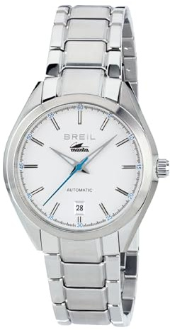 Breil Orologio Uomo, Bracciale in Acciaio, Cassa 40 cm | Collezione MANTA CITY, Movimento Automatico Analogico, Resistente all'acqua 100 metri, Idee regalo Uomo