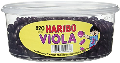 Haribo Viola 2 x 820 Stück in Runddose je 1148g