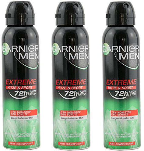 Garnier Deospray Extreme Men, 150ml X 3