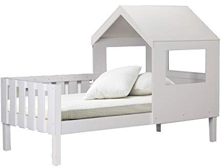 HTI-Line Juniorbett Malin Juniorbett Bettgestell Hausbett Kinderbett Kinderzimmer Jugendbett
