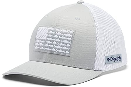 Columbia PFG Fish Flag Mesh Ball Cap, Mesh Cap Kappe für Unisex
