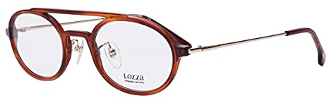 Lozza Unisex VL4230 Sunglasses, Color: Shiny Havana, Gold, 51
