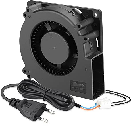 GDSTIME EC Gebläse Lüfter 230V 120mm Radiallüfter 220V Dual Kugellager | radiallüfter 230v 120mm Radialventilator für Aufblasbar Camping BBQ Belüftung