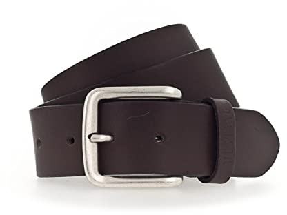 MUSTANG Herren Ledergürtel MG2118L15 40mm Gürtelbreite Schwarz Braun 80-115cm