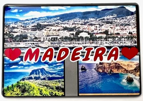 Madeira Magnet Portugal Magnet Insel Madeira Souvenir Madeira Kühlschrankmagnet Madeira Fridge Magnet Madeira Souvenir Portugal Reise 220323