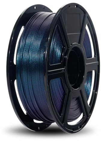 FLASHFORGE Hochgeschwindigkeits-Chamäleon PLA Multicolor Burnt Titanium, Max 500mm/s schnelles Drucken, PLA Color Shift Filament 1.75mm, ändert die Farbe mit Licht und Winkel, Top-Notch Filament