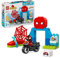 LEGO DUPLO Marvel Spin's Motorcycle Adventure - Toddler Learning Toy for 2+ Year Old Boys - incl. a Motorbike & a Figure - Spidey and His Amazing Friends Gift Idea - 10424