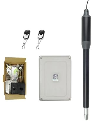 Automatic Sliding Gate Opener, 200KG/300KG/400KG Single Swing Electric Gate Motor Arm for Single-Gate Automatic Electric Swing Gate Opener Security System Kit for Sliding Gate(150KG)