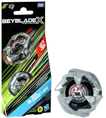 Beyblade X Keel Shark 1-60Q Booster Pack Set mit Attack Type Top; Authentische Takara Tomy Battle Tops Spiele/Spielzeug für Jungen und Mädchen ab 8 Jahren