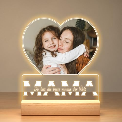 Personalisierte Bilderrahmen mit Foto, Personalisierte Geschenke für Mama | Personalisierter Bilderrahmen, Bilderrahmen Personalisiert mit Bild, Personalisierte Geburtstagsgeschenk für Mama