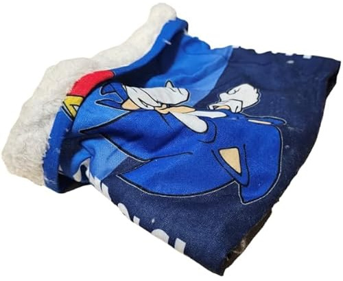 ILS I LOVE SHOPPING Écharpe Tubulaire Enfants Chaud Enfant Encolure Thermique Hiver Garçons Doux pour SONIC Le Hérisson, Pour Sonic Le Hérisson, taille unique bébé