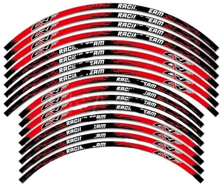Moto Llantas Para C&RF 450 C&RF 250 L 300L 450x 450r 250r 250f 150l 230 Adhesivo Reflectante Rueda Motocicleta Cinta Adhesiva Llanta Moto Scooter Pegatinas