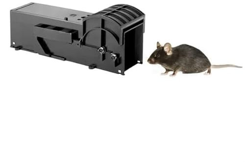 Mouse Traps Pack of 2, Humane Traps for Indoors, Rodent Control Trap High Sensitive No injury, No Chemicals or Batteries, Professional Mice Catcher Re-usable Easy to Use.