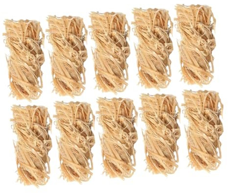 VANZACK Pastillas De Encendido Naturales De Cera y Madera Para Acampar y Parrilla, 12 Unidades Compactas Para Fogatas Al Aire Libre y Estufas De Leña, Biodegradables Resistentes Para Uso De Emergencia