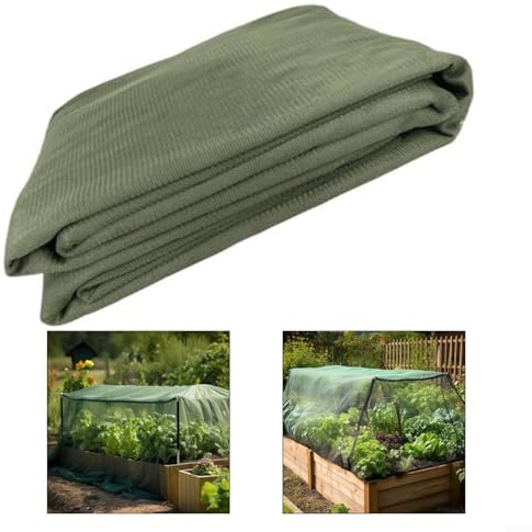 Advokingtap Filet anti-insectes pour légumes, fruits, fleurs et cultures, protection contre les papillons et les oiseaux (2,4 x 20 m)