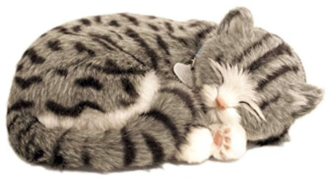Perfect Petzzz Katze, Plüsch, Gray Tabby The Breathing Puppy