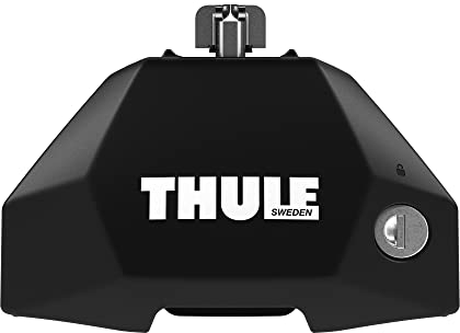 Thule Evo Fixpoint Foot For Vehicles Four-pack Black Black One-Size, Única