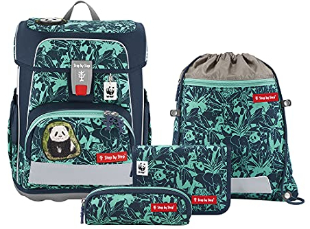Step by Cloud WWF - Schulranzen Set 5tlg. Little Panda