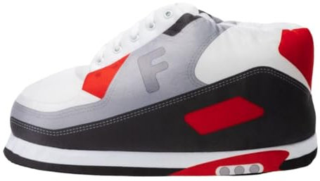 Flamingueo Hausschuhe für Damen, Unisex, lustige, rutschfest, Einheitsgröße, Rot und schwarz, 35/46 EU Ancho