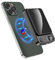 Wireless Portable Charger, Magnetic 10000mAh Power Bank 15W Fast Wireless Charging 22.5W USB PD QC3.0 Type-C LED Display Mini Battery Pack Compatible for iPhone 14/15/13/12 Series (Black)