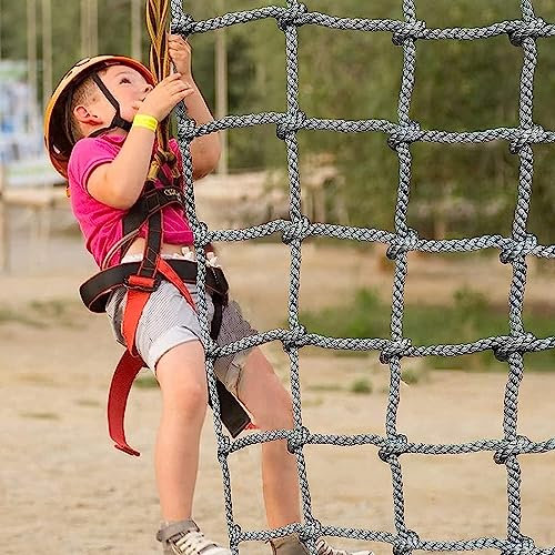 ZCX climbing rope Kids Safety Protective Net Climbing Cargo Netting Rope Climbing Net Suitable For Playground Treehouse scramble net rope (Size : 2 * 4m(6.6 * 12.12ft))