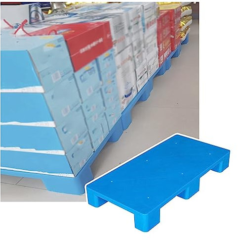 HJLKDYM Leichtpalette, Sicherheit Lager Gitter Pads, rutschfeste Gitterroste Für Den Außenbereich, Kombinierte rutschfeste Plattformregale Für Supermarktküche (Farbe : Blue-1 Pack, Größe : 100x60x14
