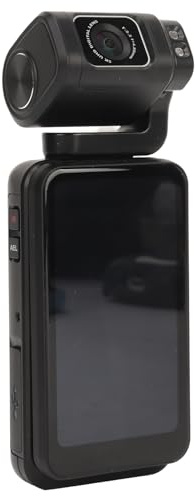 Bewinner Videocámara Portátil 5K, Cámara de Vídeo 5K, Videocámara WiFi IR de Visión Nocturna, Cámara de Vlogging, Cámara Digital de Bolsillo 5K 30 Fps, Cámara de Vlogging con Pantalla IPS