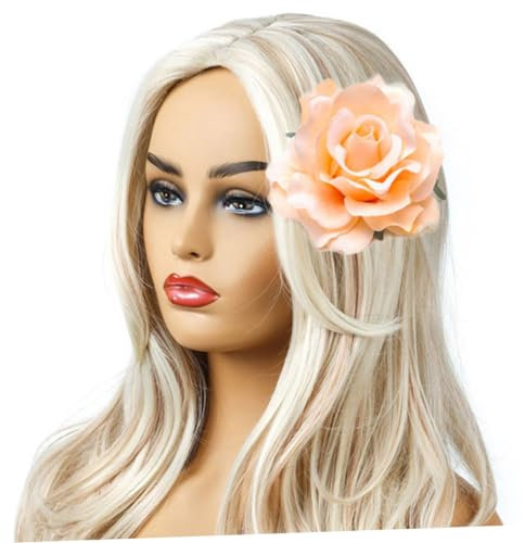 MUSISALY 8pièces Broche Fleur Rose De Épingles à Usage Des Mariées Et Invitées Décoration Élégante Pour Mariage Accessoire Chic Et Lifelike Couleur