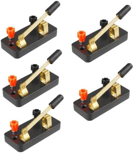 Interruttore a coltello unipolare, interruttore unipolare per apparecchiature di laboratorio per esperimenti di fisica ed elettricità