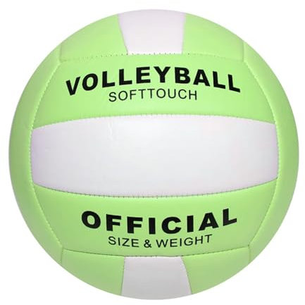 Weiche Beachvolleybälle, verdickt, offizielle Größe 5, Volleybälle, Sandsport, PU, für drinnen und draußen, Pool, Fitnessstudio, Training