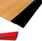 2M Black Transition Profile for Floors,Self Adhesive Threshold Cover Strip,PVC Rubber Carpet Edge Laminate Door Floor Edging Trim,Floor Joining Threshold Bars(3mm,Two Backing Adhesive)
