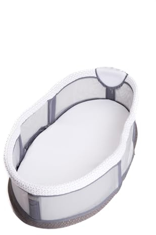 Lemodo Babynest mit Beleuchtung und Melodien – Multifunktionales Neugeborenenbett, Reisebett mit Vibration, tragbares Babybett, Schlafhilfe mit Licht und Musik, sicheres und Komfortables Babynest